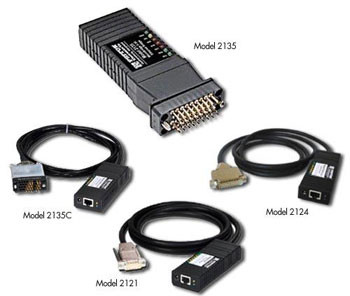 Семья микромостов Ethernet (X.21, RS-232, RS-530 & V.35)